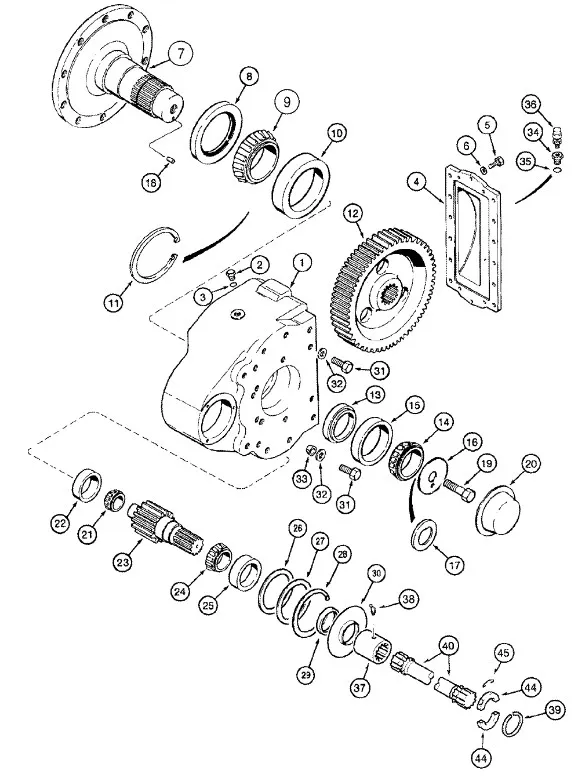 87354349 - Зубчатое колесо