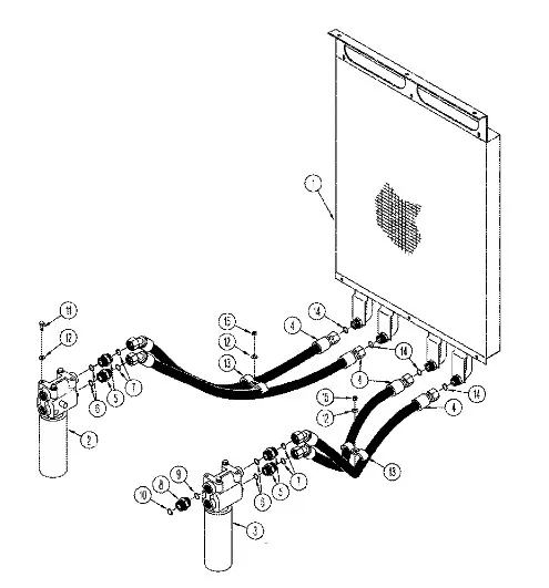 377614A1 - Шланг гидравлический радиатора масл. TJT9/St.